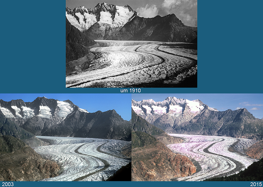 Az Aletsch-gleccser változása 1900 és 2015 között (gleccserarchiv.de)